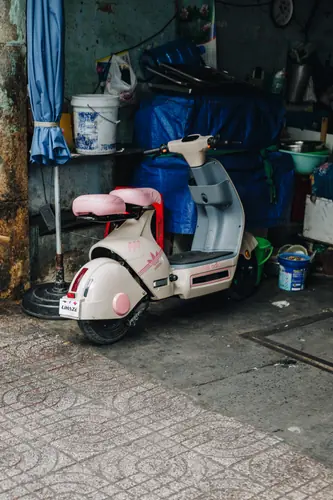 Guests on a Spring Saigon Tours food walk in Ho Chi Minh City