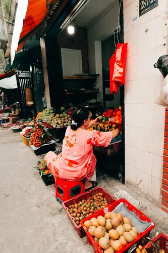 Guests exploring a Ho Chi Minh City neighbourhood on foot